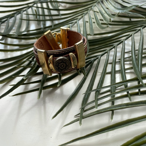 Free People Jewelry - Free people leather bracelet